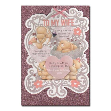 Wife Birthday Forever Friends Card